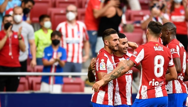 LaLiga: El Atlético de Madrid supera al Elche en el regreso de la afición al estadio Wanda Metropolitano;  Real Madrid retenido por el Levante en 10 hombres