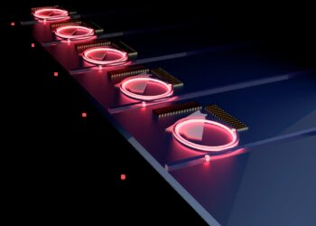 An Array of On Demand Single Photon Sources