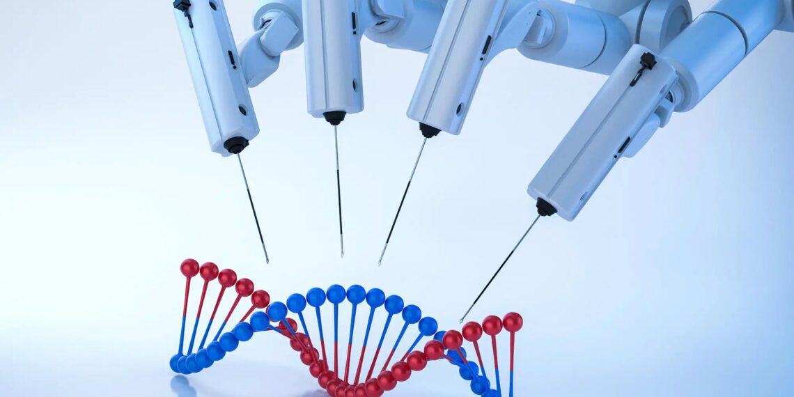 Genetic Engineering AI DNA Editing