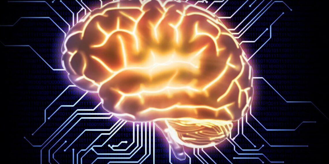 Human Thinking Artificial Intelligence Concept