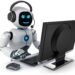Robot AI Chatbot Concept