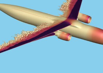 Un futuro avión diseñado con supercomputación avanzada en la NASA