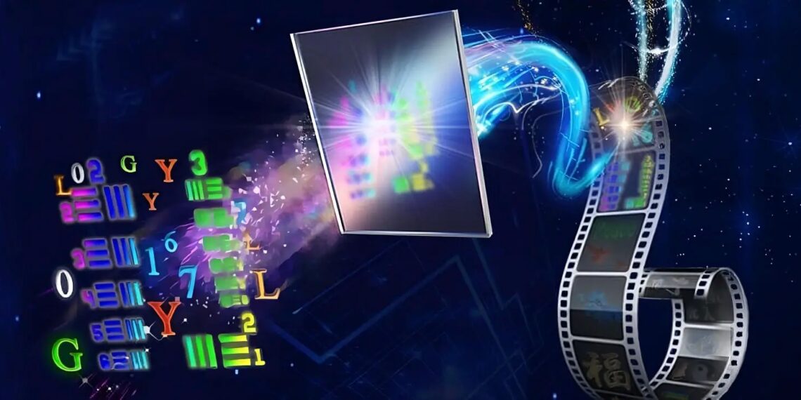 Illustration of the Speckle Correlation Imaging System