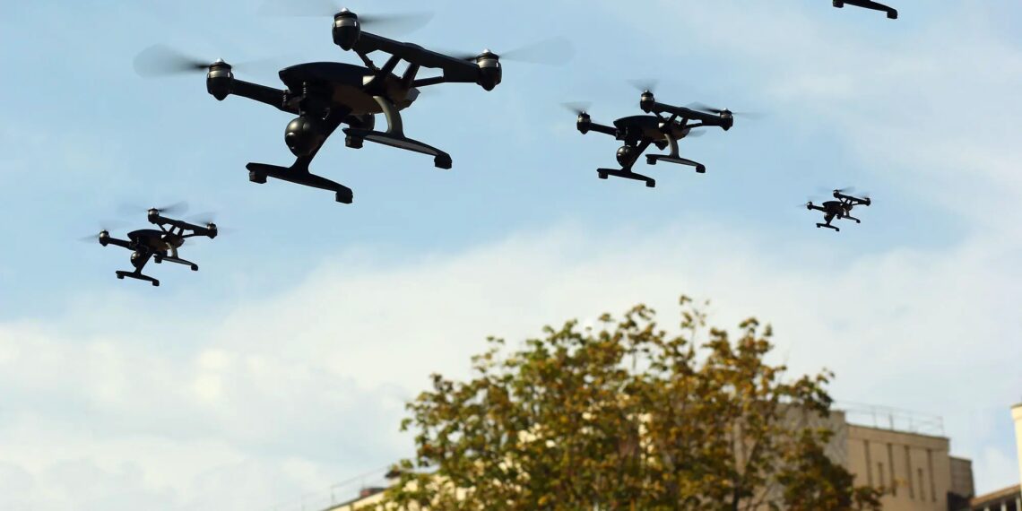 UAV Drone Formation