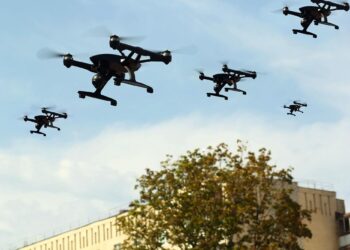 UAV Drone Formation