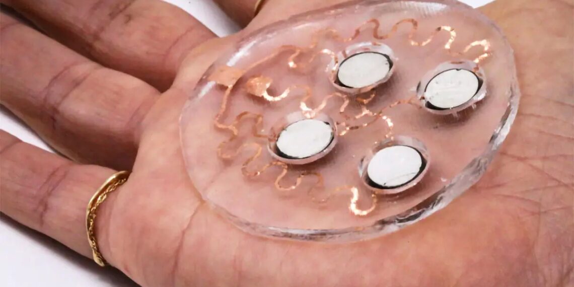 Patch Painlessly Delivers Drugs Through Skin