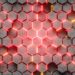 Glowing Energy Hexagon Material