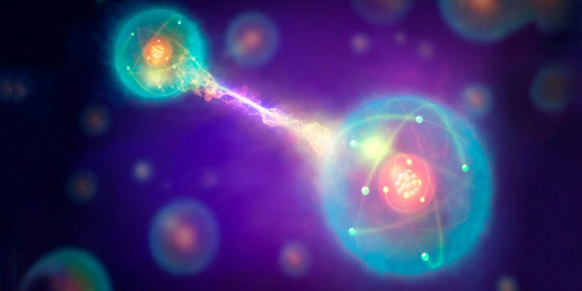 Quantum Entanglement Illustration