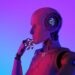 Artificial Intelligence Robot Thinking