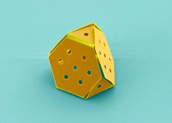Origami Tetrahedra Microstructure