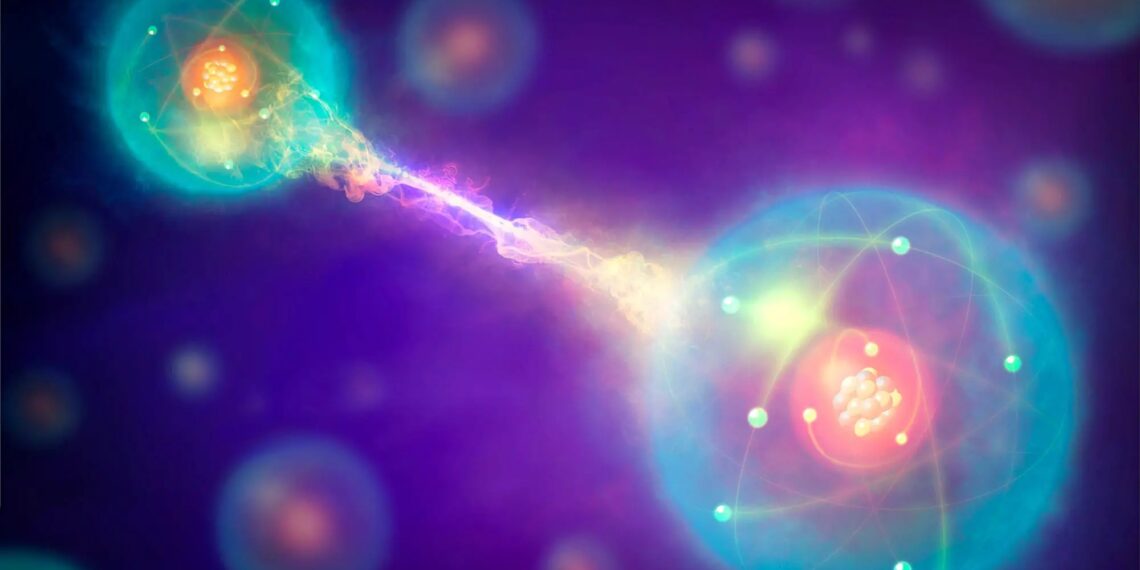 Quantum Bits QuBits Atomic Particle Physics