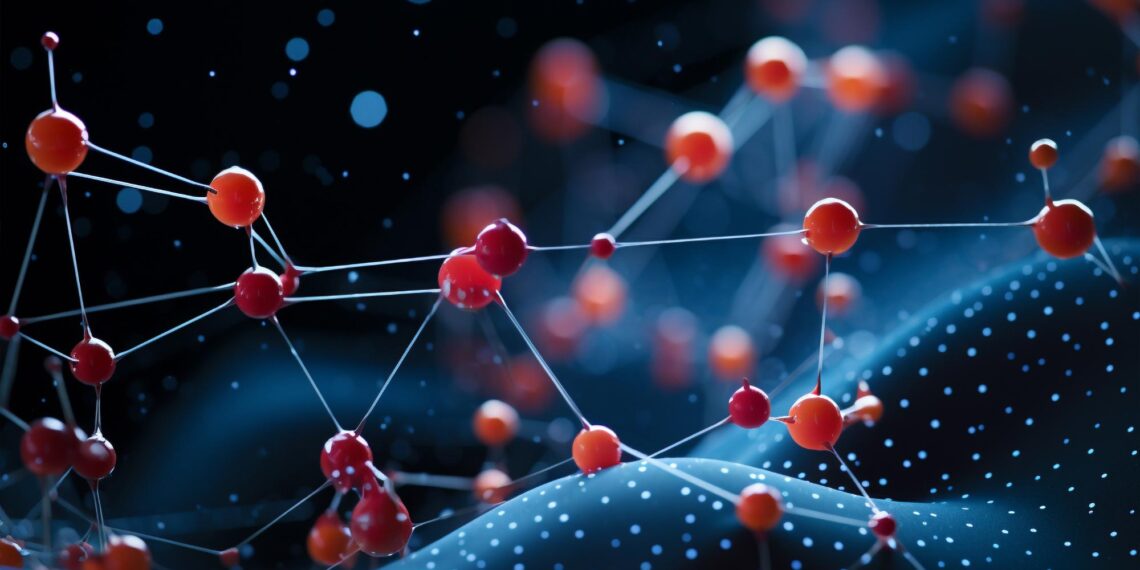 Molecular Properties AI Concept Illustration