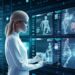AI Sorting Medical Data Concept Art