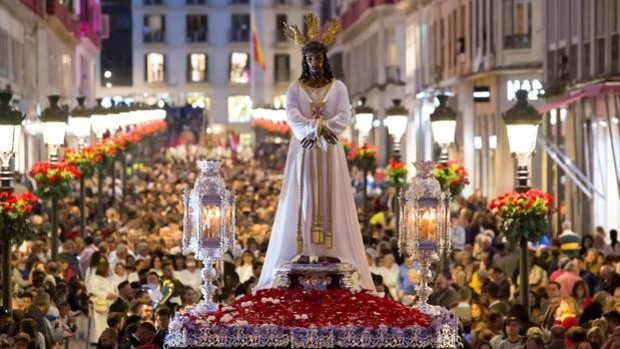 semana santa, celebración en málaga