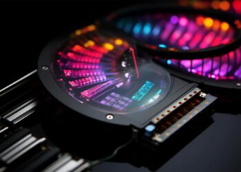 DNA Chip Art Illustration