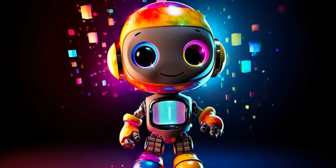 Cute Colorful Robot
