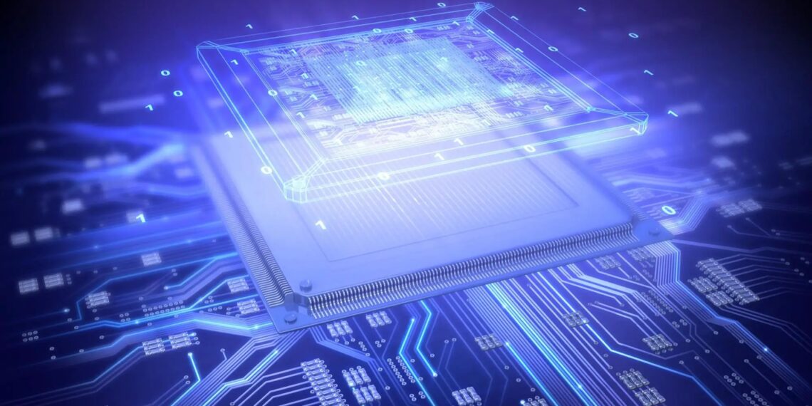 Advanced Technology CPU Computer Chip