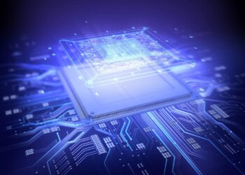 Advanced Technology CPU Computer Chip