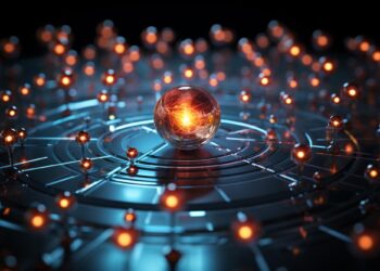 Quantum Computing Qubit Art