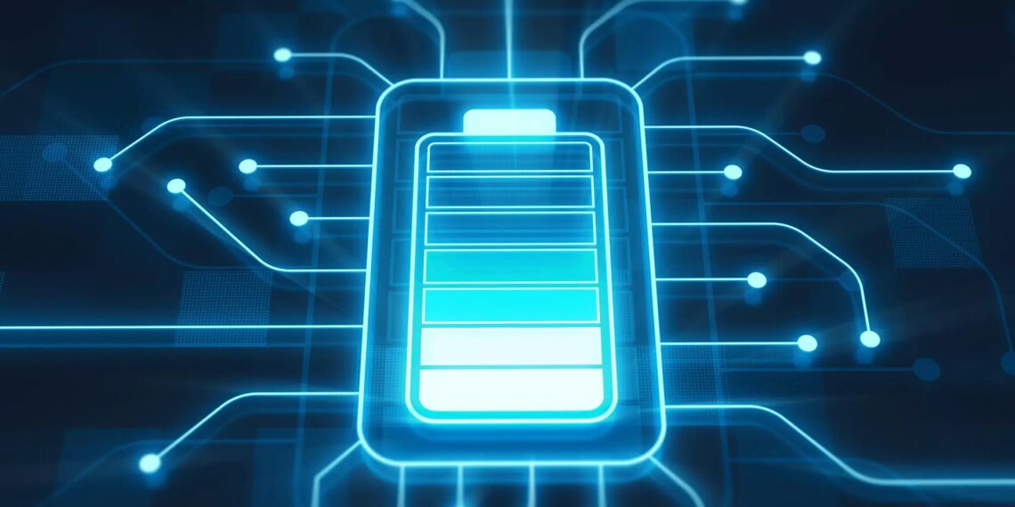 Solid State Battery Technology Concept