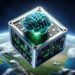 AI Nanosatellite Art Concept