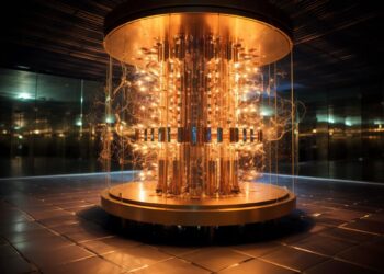 Quantum Computer Technology Concept