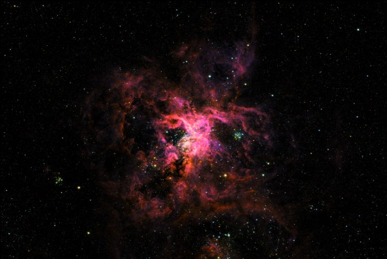 Nebulosa de la Tarántula SuperBIT