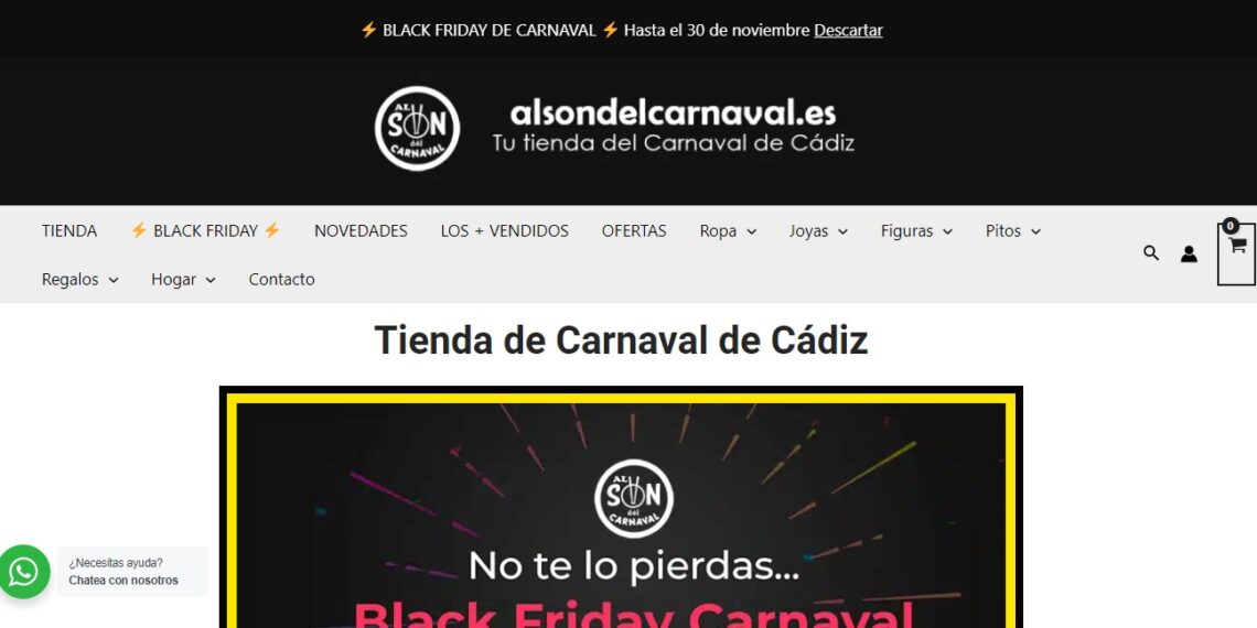 tienda del carnaval