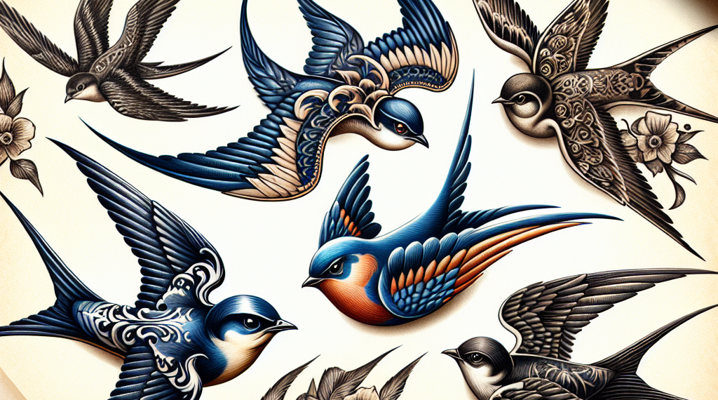 Descubre el Fascinante Significado de los Tatuajes de Golondrinas: Guía Completa y Detallada