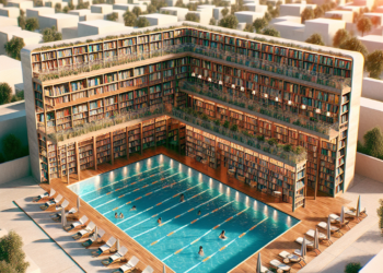 Descubre la Bibliopiscina: La Nueva y Revolucionaria Biblioteca de Las Norias