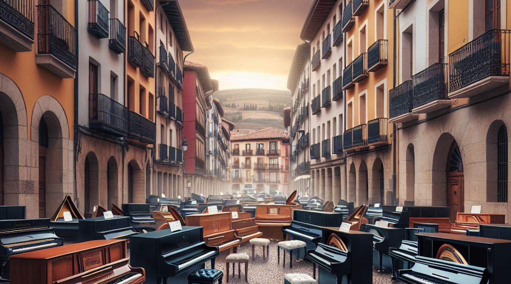 Descubre el Encanto Musical: Pianos Inundan las Calles de Logroño