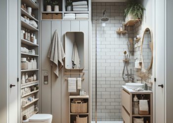10 Consejos Eficientes Sobre Cómo Organizar Baños Pequeños para Maximizar el Espacio