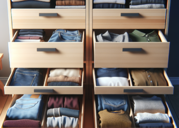 Guía Definitiva: Cómo Organizar Gavetas de Ropa para Maximizar Espacio y Tiempo