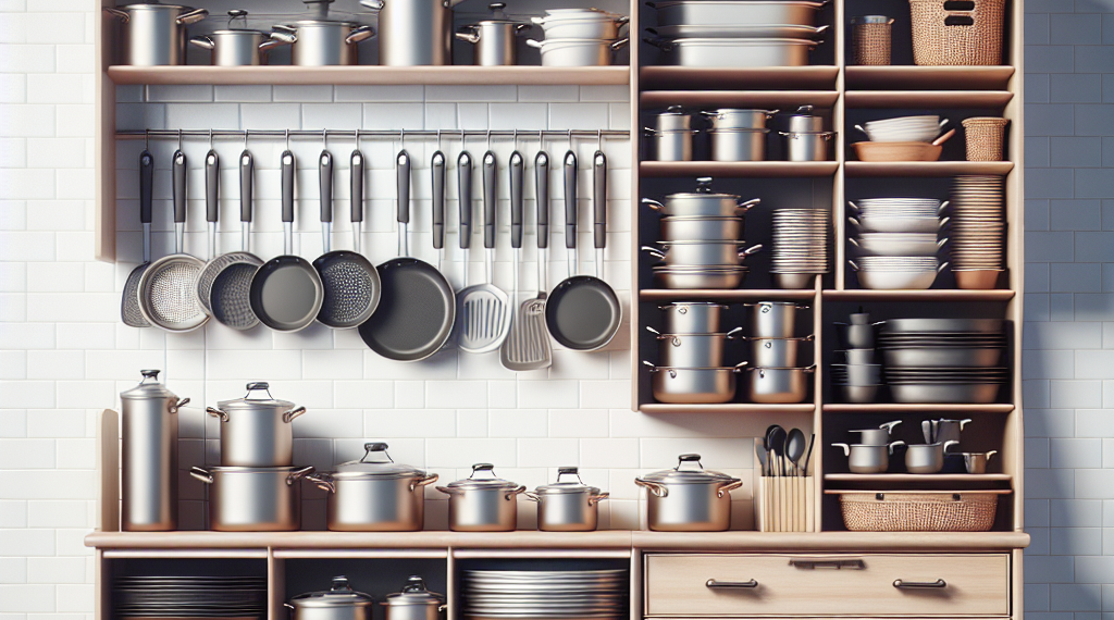 Guía definitiva: Cómo organizar sartenes de forma efectiva en tu cocina