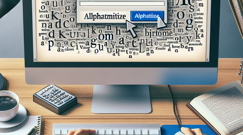 Guía Paso a Paso: Cómo Organizar Palabras en Word en Orden Alfabético