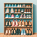 10 formas ingeniosas de organizar tus zapatos sin necesidad de una zapatera