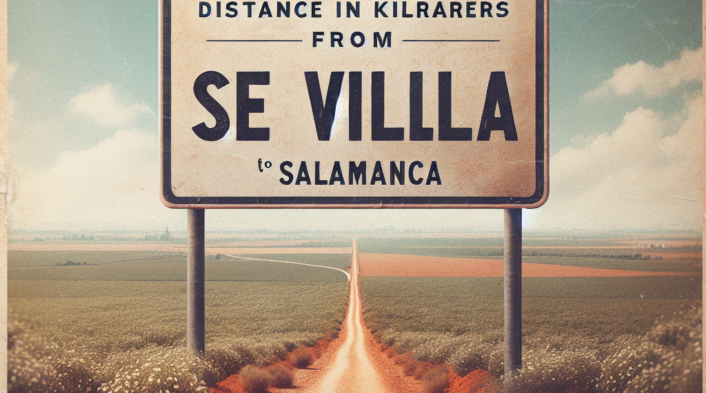 Guía detallada de la distancia en km entre Sevilla y Salamanca: Rutas, Consejos y Más