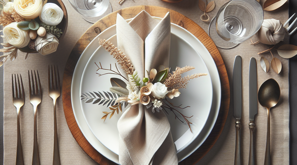Guía Definitiva: Cómo Organizar Servilletas de Mesa para Impresionar en Tus Eventos