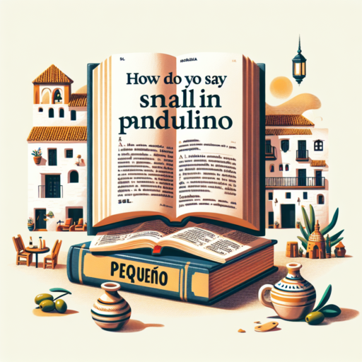 ¿Cómo se dice pequeño en andaluz?