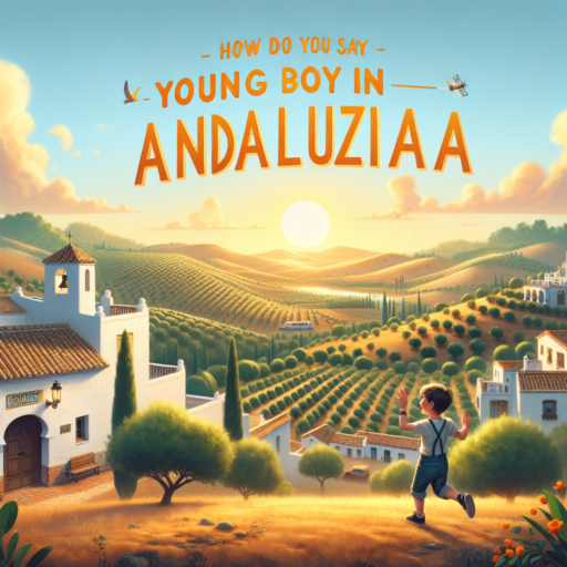 ¿Cómo se dice chiquillo en andaluz?