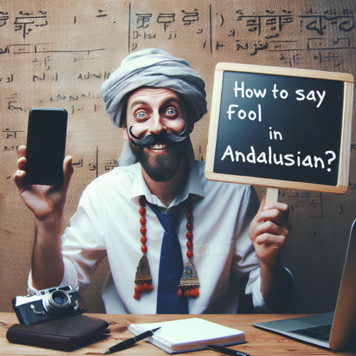 ¿Cómo decir tonto en andaluz?