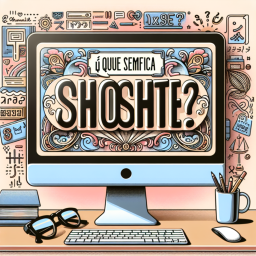¿Qué significa Shoshete?