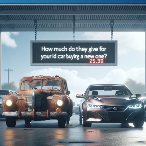 ¿Cuánto te dan por tu coche viejo al comprar uno nuevo?