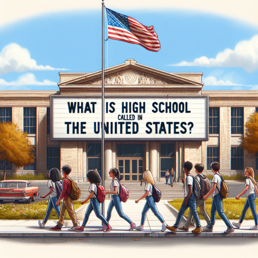 ¿Cómo se llama el bachillerato en Estados Unidos?
