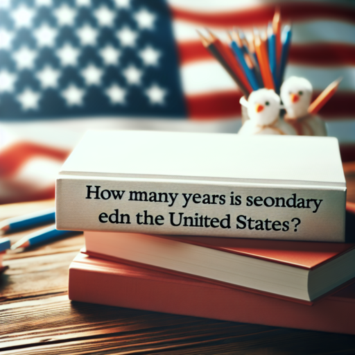 ¿Cuántos años se estudia la secundaria en Estados Unidos?